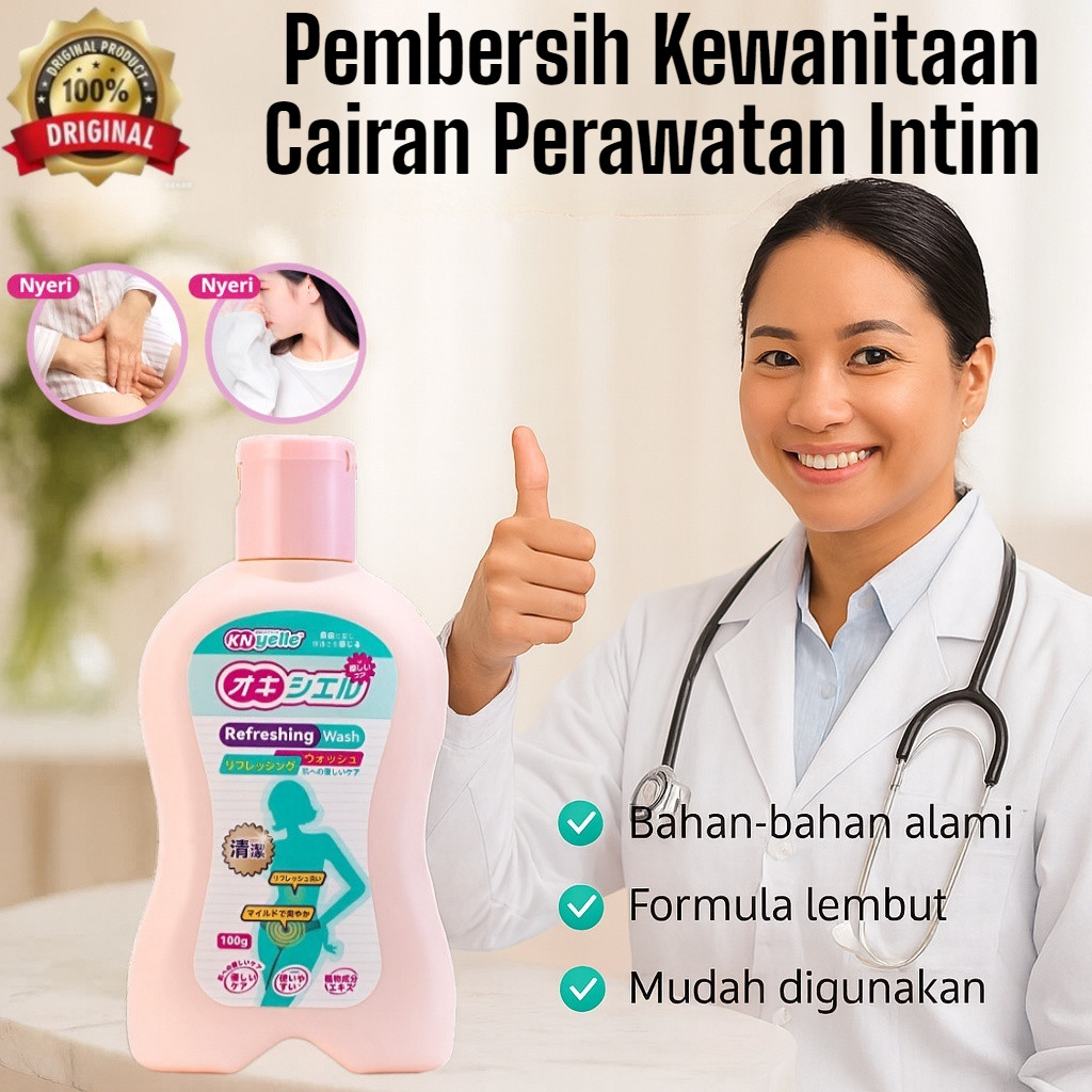 Oxyelle Cairan Perawatan Kewanitaan 100g/Pembersih kewanitaan yang lembut/Pembersih Kewanitaan Cair/