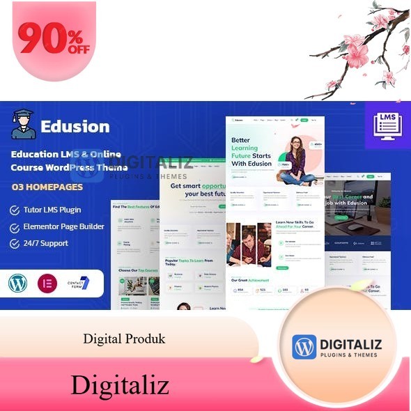 Edusion – Education LMS WordPress Theme