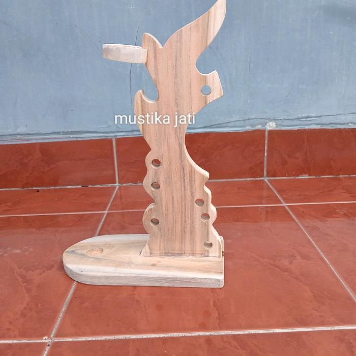 blawong duduk tempat keris Kayu BK2