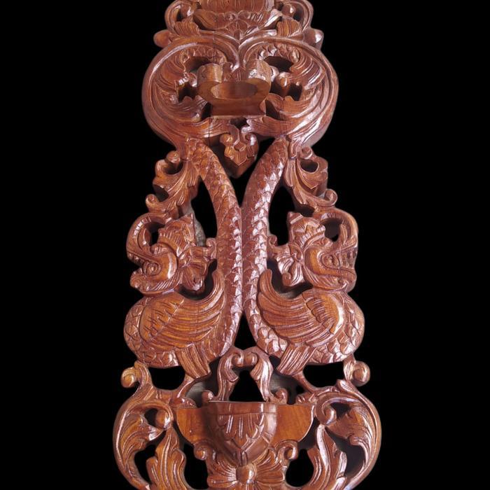 Blawong Tempat Keris Isi 1 Ukir Naga Liman Alusan LP2