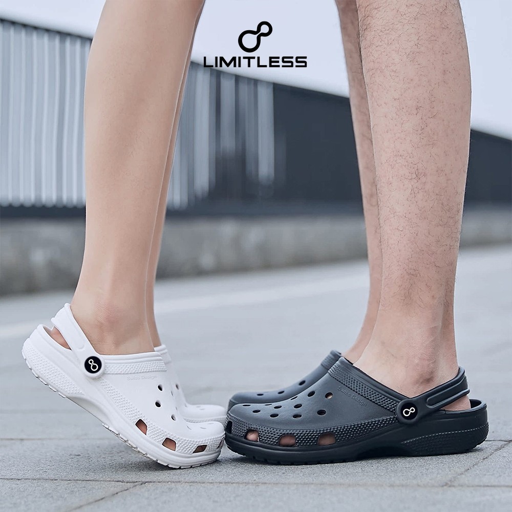 Sandal Slop Pria Baim Unisex Sendal Selop Cowok Dewasa Kasual Kekinian 2026 Terbaru Outdoor Anti Sli