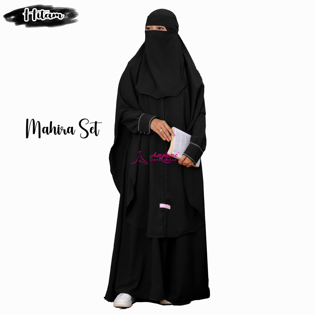 Mahira Set Syari Gamis Syari Set Jilbab Anjani