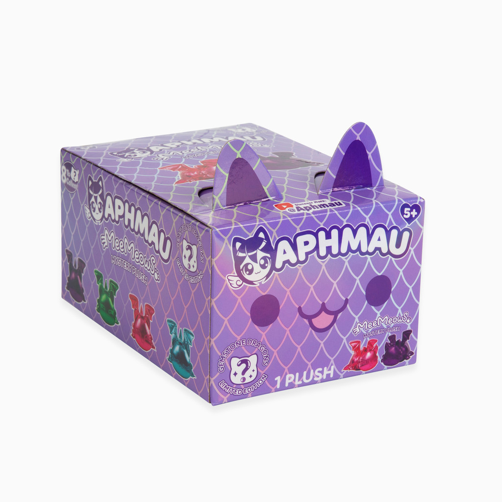 Mainan Aphmau 6 Inch Mystery Plush MeeMeow Plush Dragon Blind Box (Random)