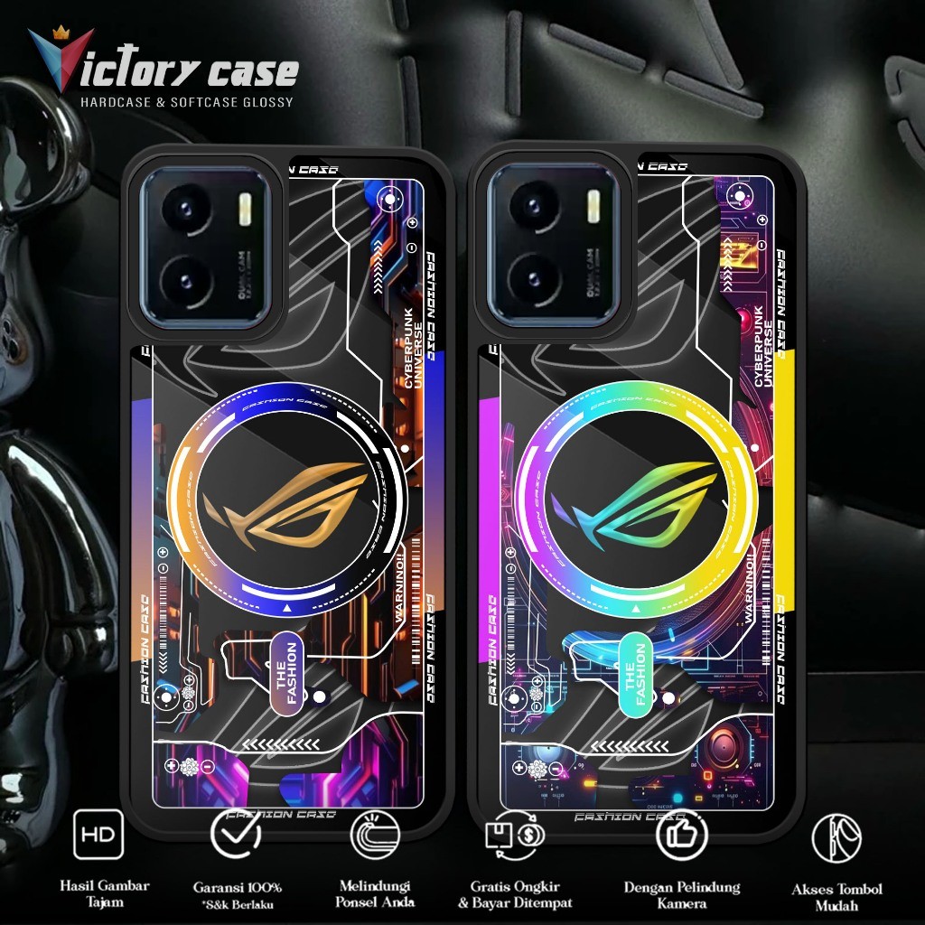 Case Vivo Y15S Y01 Y01A Motif [ ROG ] Casing Vivo Y15S Y01 Y01A Case Hp Glossy Casing Hardcase Softc