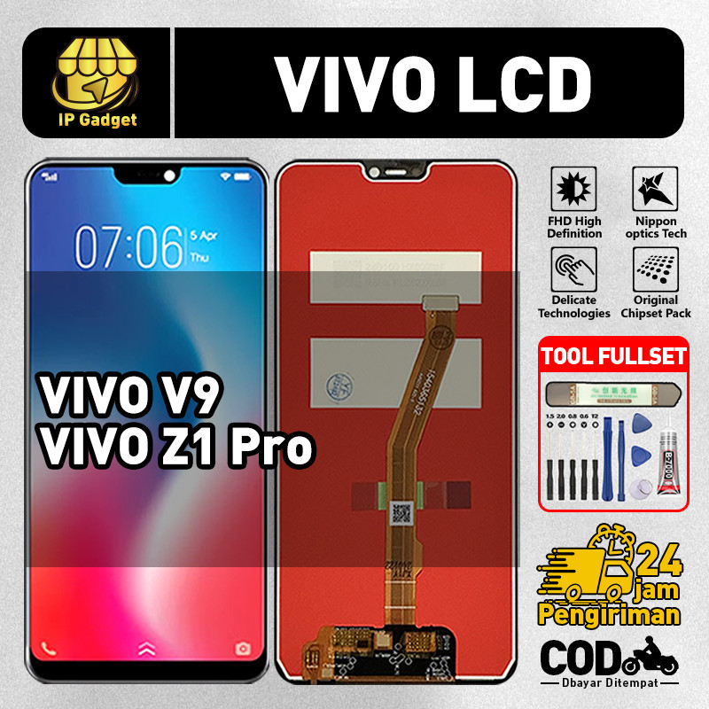 ORIGINAL LCD Vivo V9 LCD Vivo Z1 Pro Fullset ORI HP Asli Touchscreen Layar Sentuh HP COD