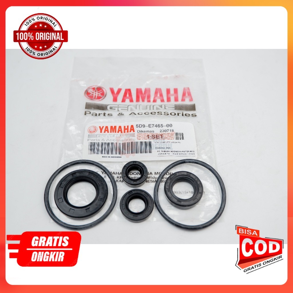 seal vega - Seal Komplit Yamaha Vega ZR 5D9 onderdil motor part Ori