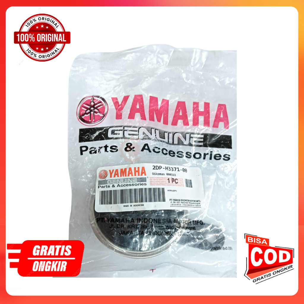 ori klakson motor yamaha nmax 2dp