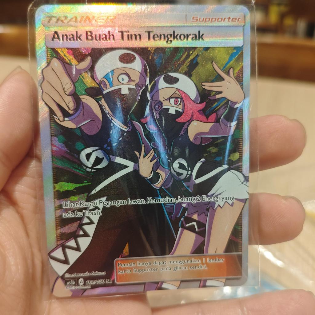 anak buah tim tengkorak AS1B SR 162/150 TCG pokemon