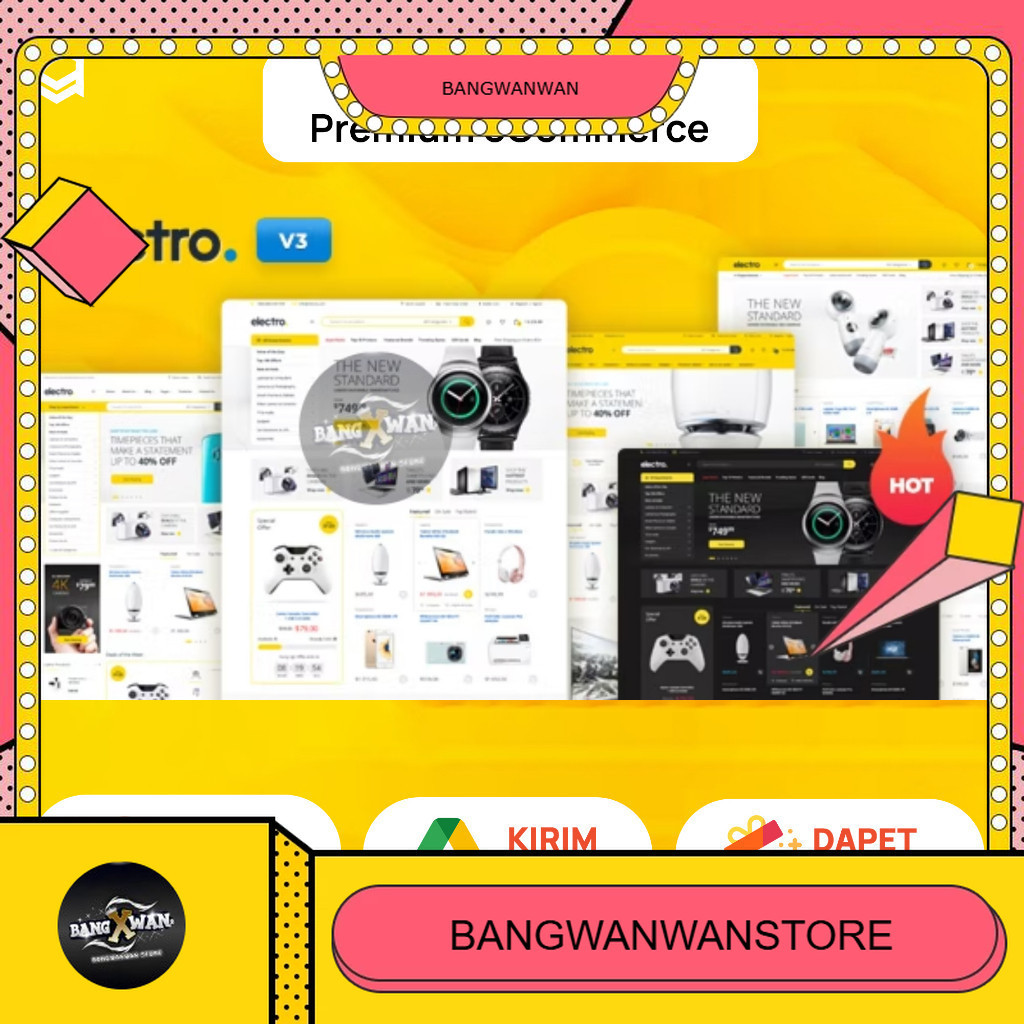 Electro Tema Wordpress Premium eCommerce - Responsif & Mobile Friedly - Theme WordPress Toko Online 