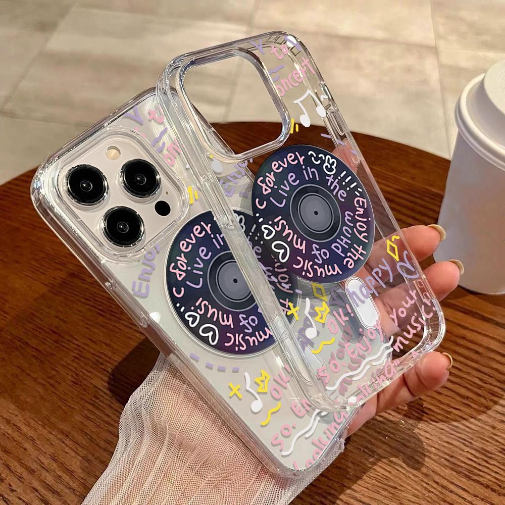 Music CD Magnetic Casing Untuk Samsung A16 A56 A54 A07 A17 A35 A36 S25 Ultra A06 A15 A55 A26 5G Phon