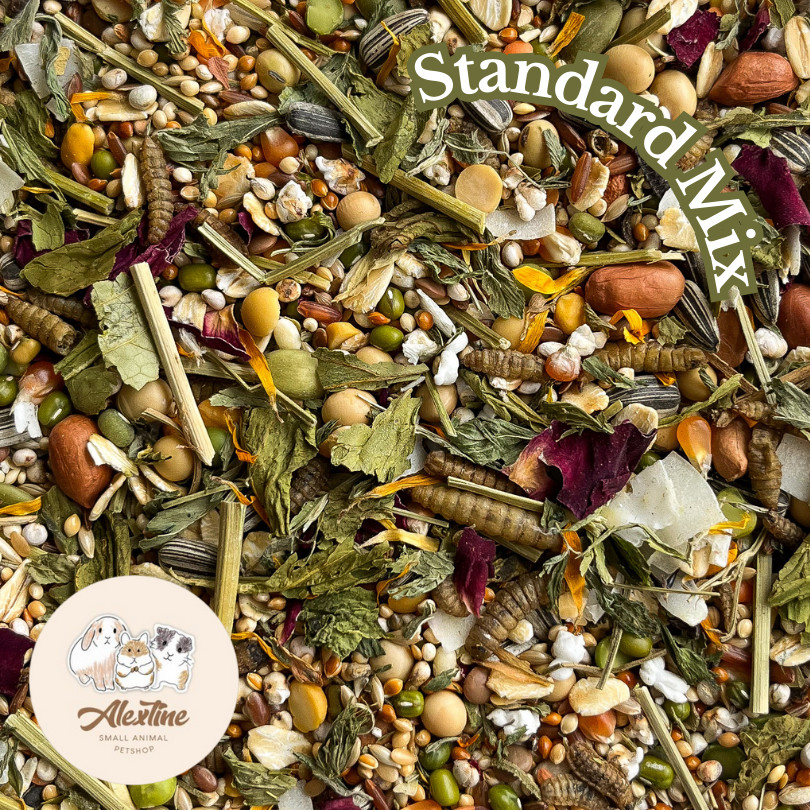 Seedlicious (50gr/ 100gr/ 250gr) SYRIAN MIX/ DWARF MIX/ STANDARD MIX/ VEGETARIAN MIX/ LOW SUGAR