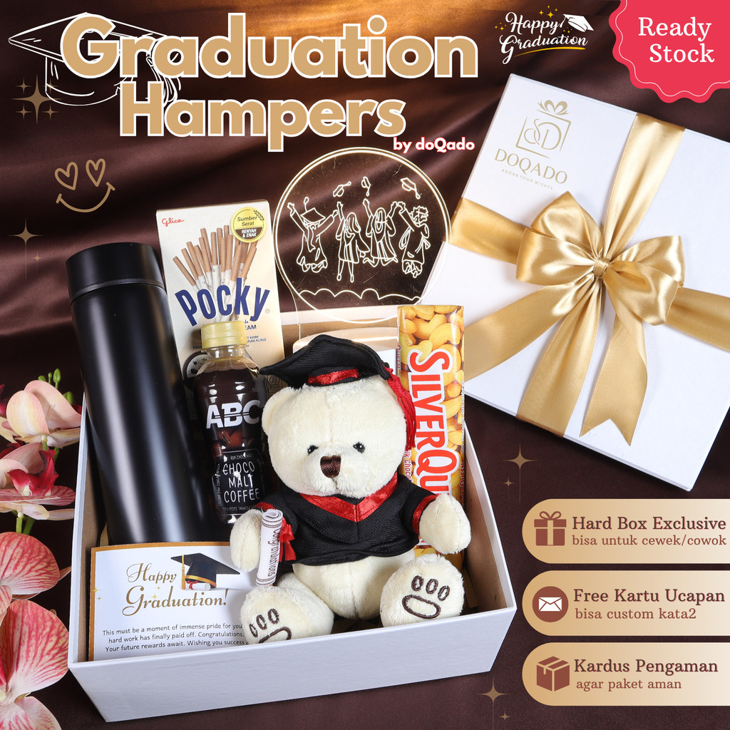 Kado Wisuda Cewek Cowok Hampers Pacar Hadiah Graduation Gift Box Sempro Cewe Cowo