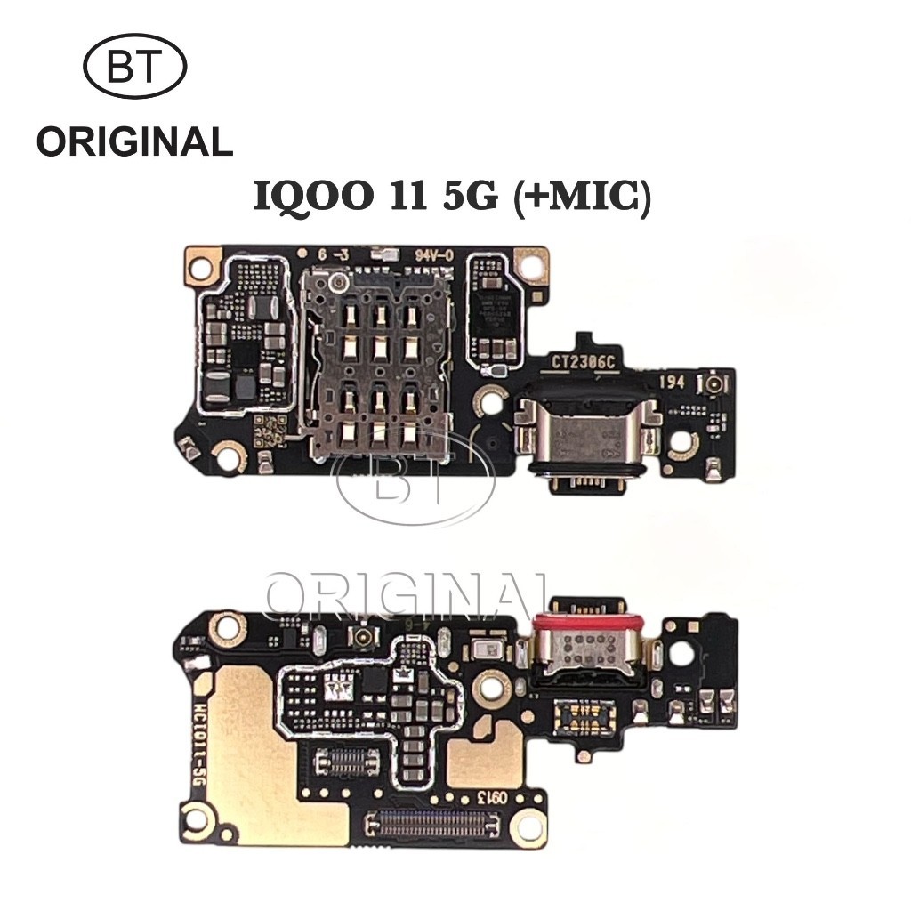 KONEKTOR Charger Board PCB for VIVO IQOO 11 5G +Mic - Fast Charging