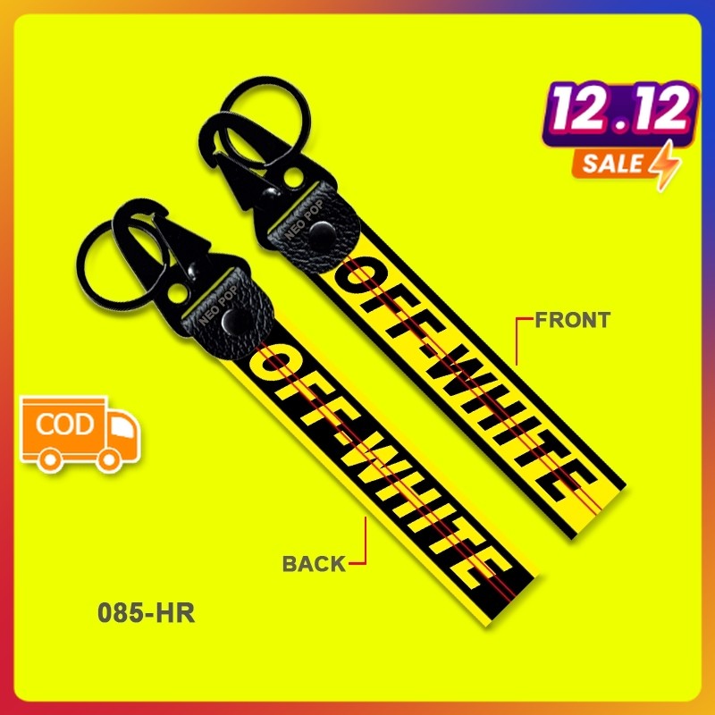 GANTUNGAN KUNCI PREMIUM SEPEDA MOTOR MOBIL TAS LAPTOP LOGO HYPEBEAST KEY CHAIN STRAP TAG HOLDER RUMA