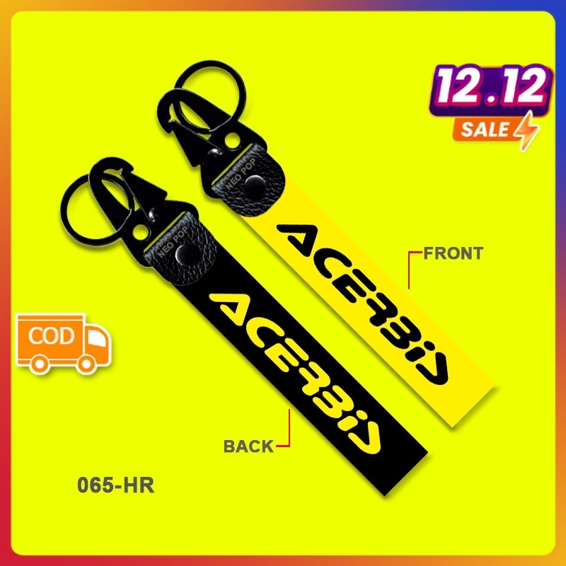 GANTUNGAN KUNCI PREMIUM LOGO ACERBIS KEYCHAIN MOTORSPORT SEPEDA MOTOR AKSESORIS VARIASI HELM JERSEY 