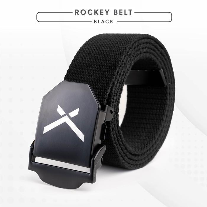 EVERNEXT Ikat Pinggang Pria Sabuk Canvas Pria Rocky Belt Pira Sabuk Berkualitas Gesper Distro Pria T