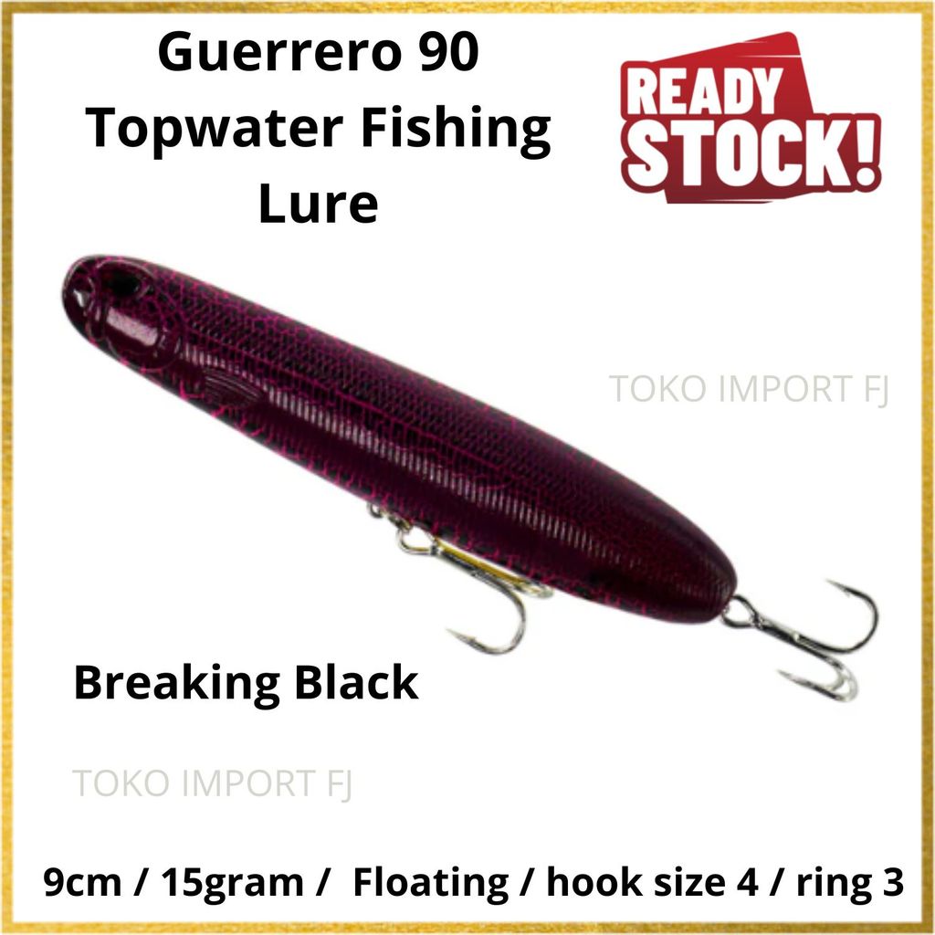 Umpan Pancing Ikan DRAVE  Lure GUERRERO 90 Lures Casting  9cm Floating Lure 15gram - Lure Casting Um