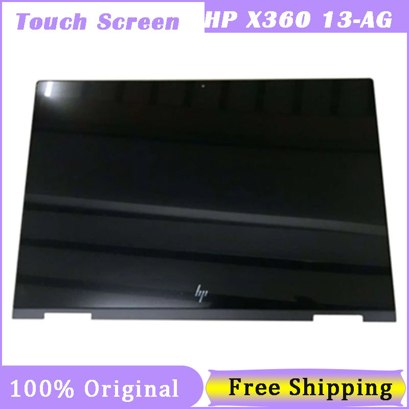 13.3 Laptop Tou Screen IPS 1920*1080 FHD LED LCD Tou Screen say Assembly +Frame For HP Envy X360 13-