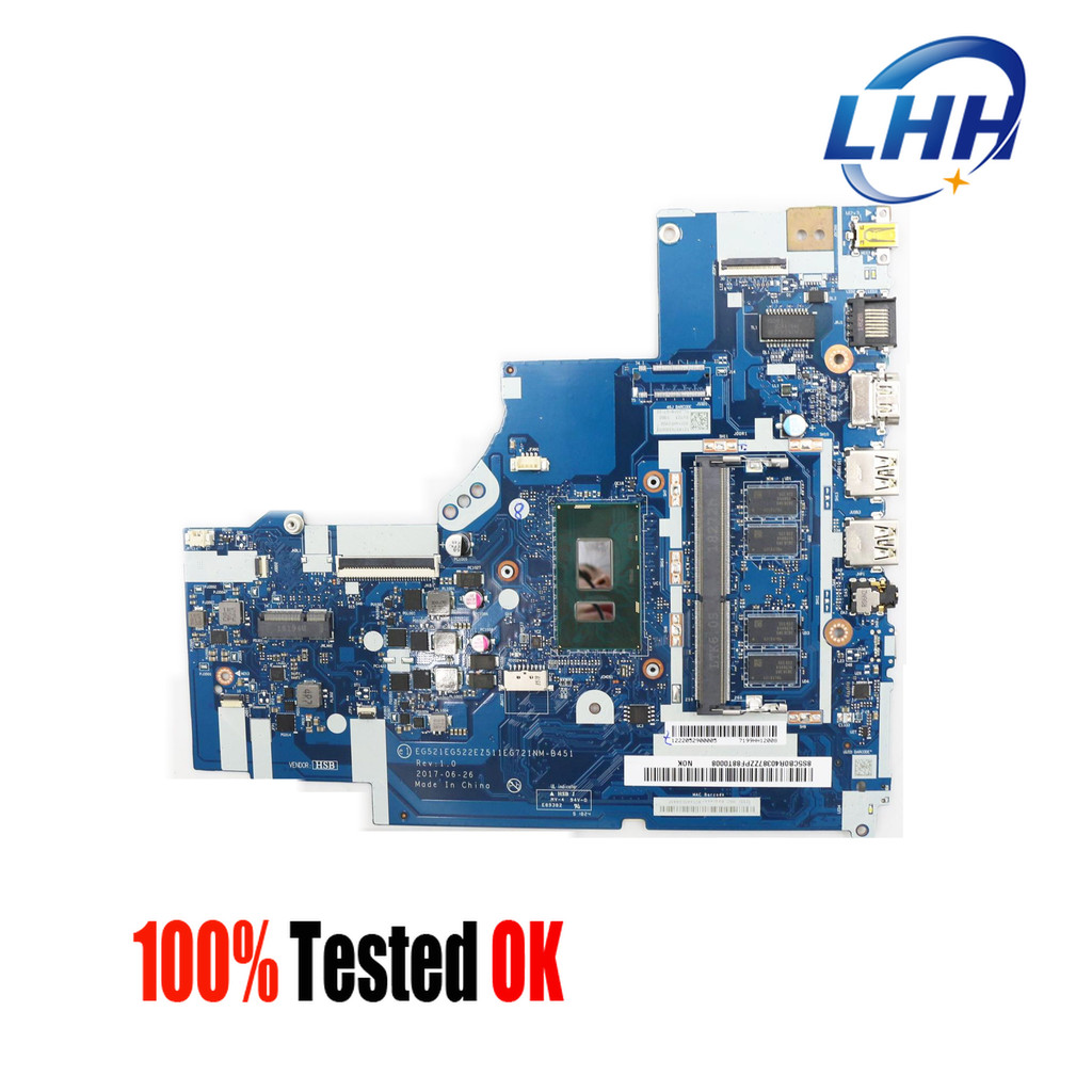 NM-B451 Mainboard UMA for Lenovo V320-17IKB Laptop Motherboard IdeaPad  I3-7020 CPU 4GB-RAM DDR4
