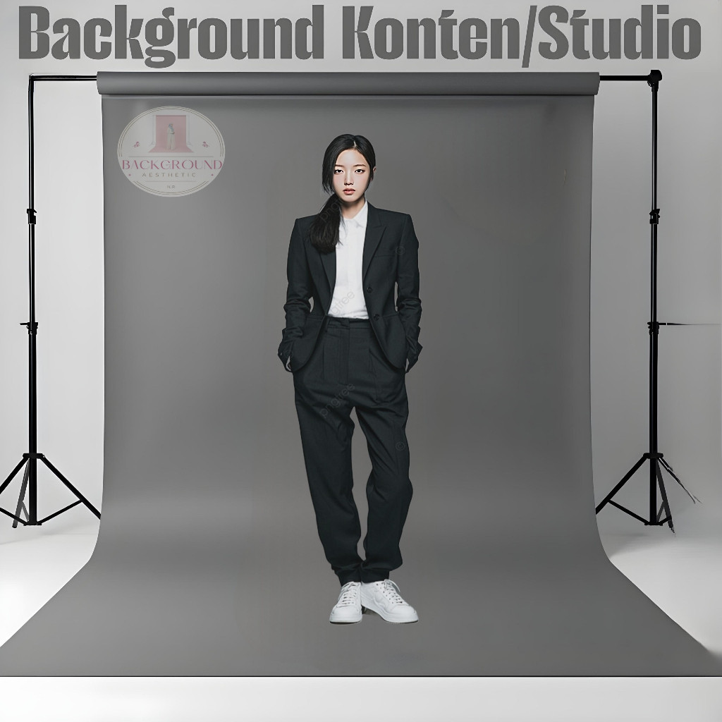 WSN - Background Konten Aesthetic Kulit Sintetis Anti Air/Alas Poto&Vidio profesional untuk Konten K