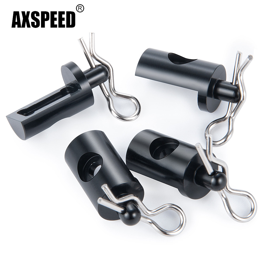 AXSPEED Aluminum Alloy Car Shell Column for Tamiya Lunch Box 1/12 RC Car Monster Truck Upgrade Parts