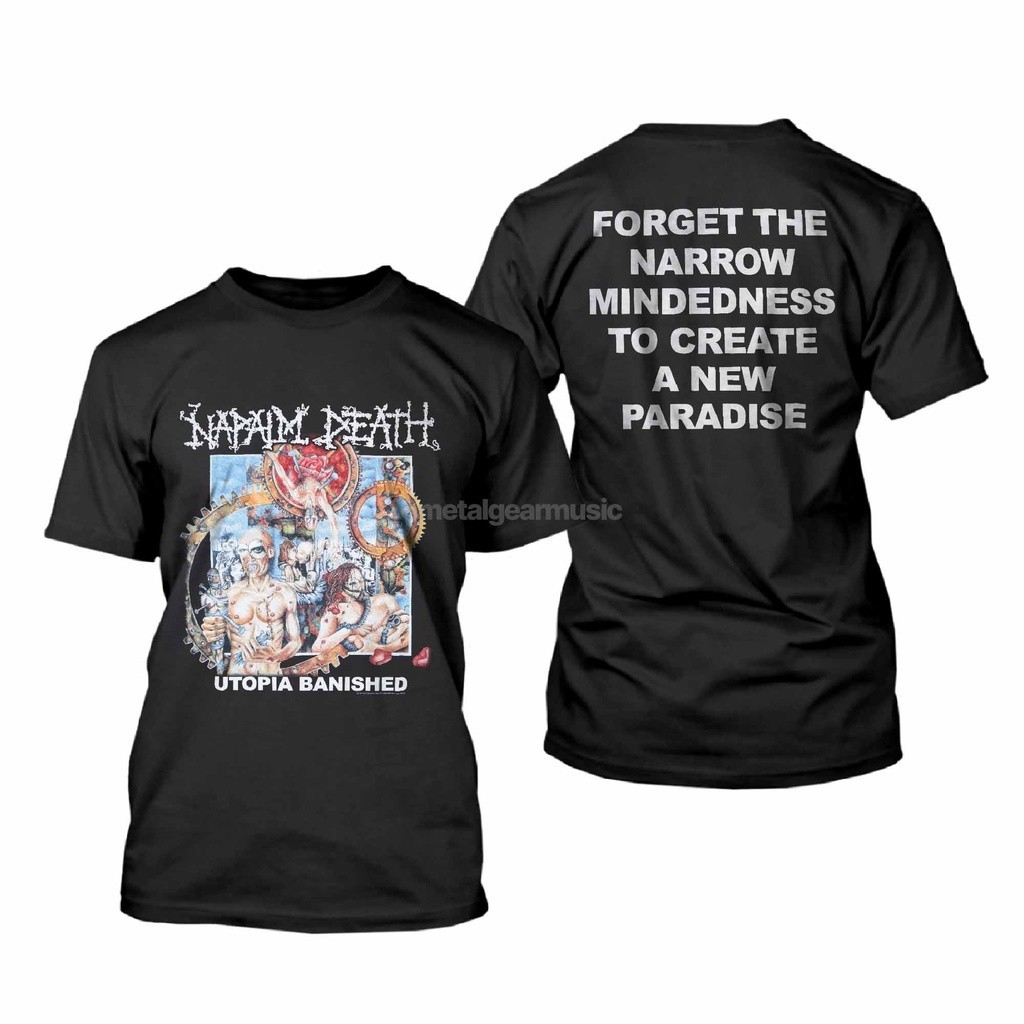 Original Napalm Death - Utopia Tshirt