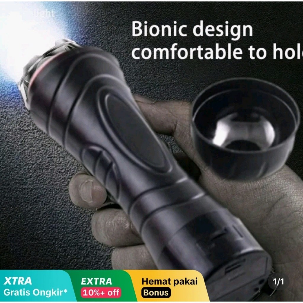 [COD] "Senter LED" Super Khusus Pria _ Battery Energy & Alat Pijat Terapi