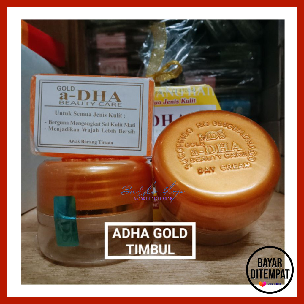 Milmilstore PAKET CREAM A-DHA GOLD 3IN1 ORI SEGEL HOLO MDS // ADHA ORIGINAL