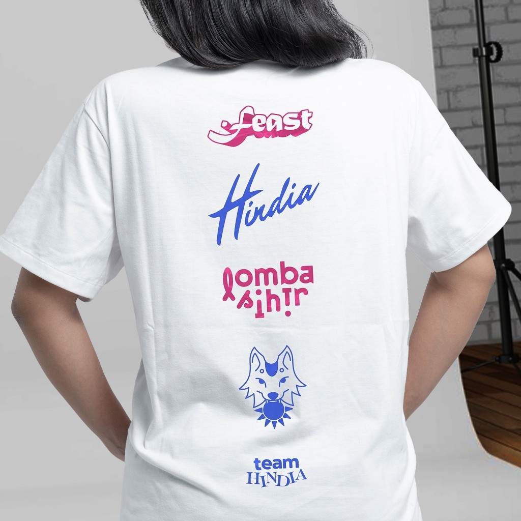 T-Shirt Hindia X Feast. X Lomba Sihir V.3
