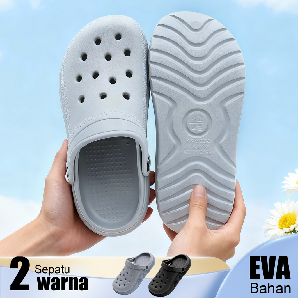 INKAYNI sandal pria size jumbo sandal dengan hak pria Sepatu pria modis Sendal Baim Pria Dewasa Anti