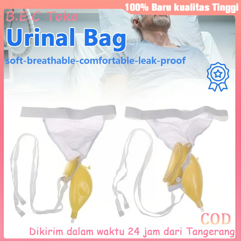 Urine External/Alat Bantu Kantong Kencing Untuk Pria dan Wanita Set Dgn Urine Bag 1000ml Kantong Uri