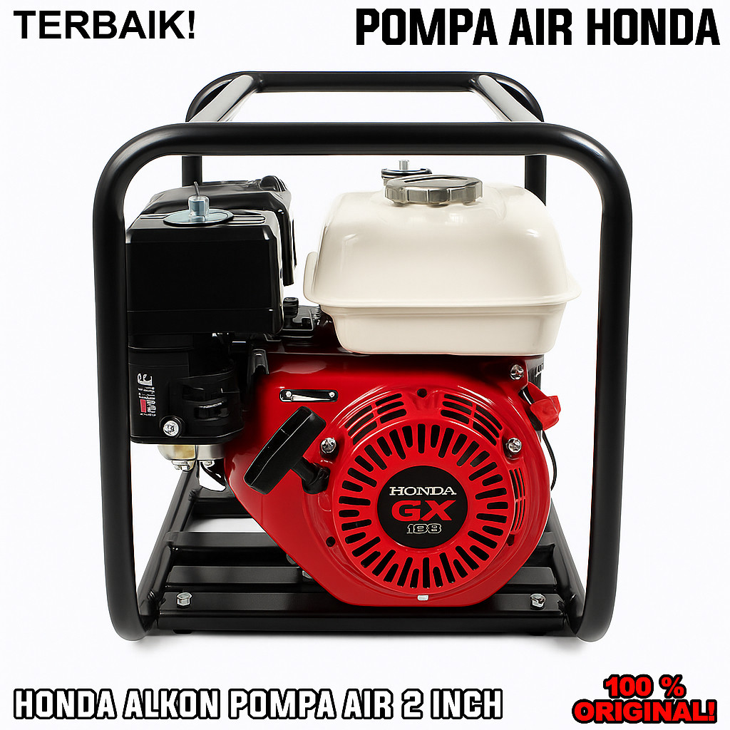 WP MESIN POMPA AIR SAWAH IRIGASI ALKON WATER PUMP HONDA GX 160 2 INCH 2" MESIN POMPA IRIGASI
