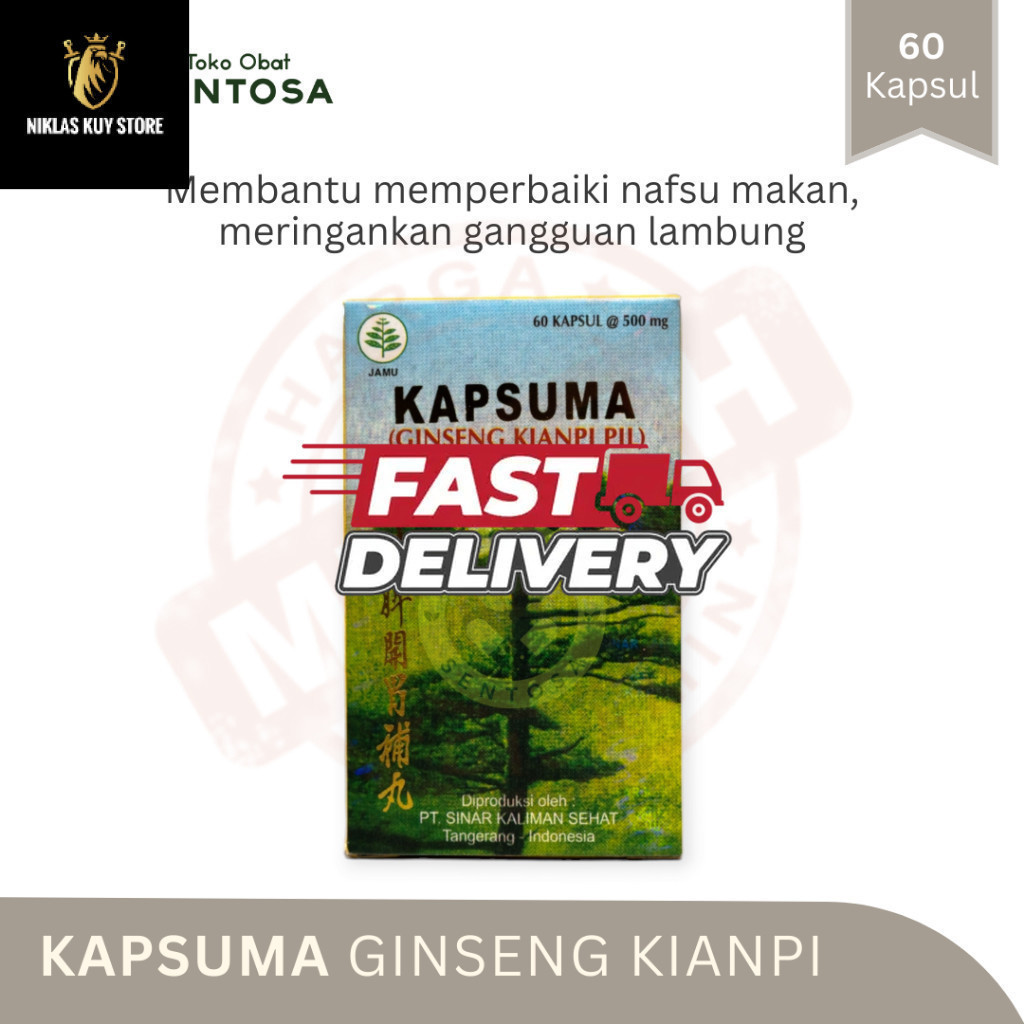 12.12 ALL READY STOCK KIAN & PII HERBAL Kapsuma Ginseng Kianpi Pil #kianpioriginal #kianpipill ~BS ~