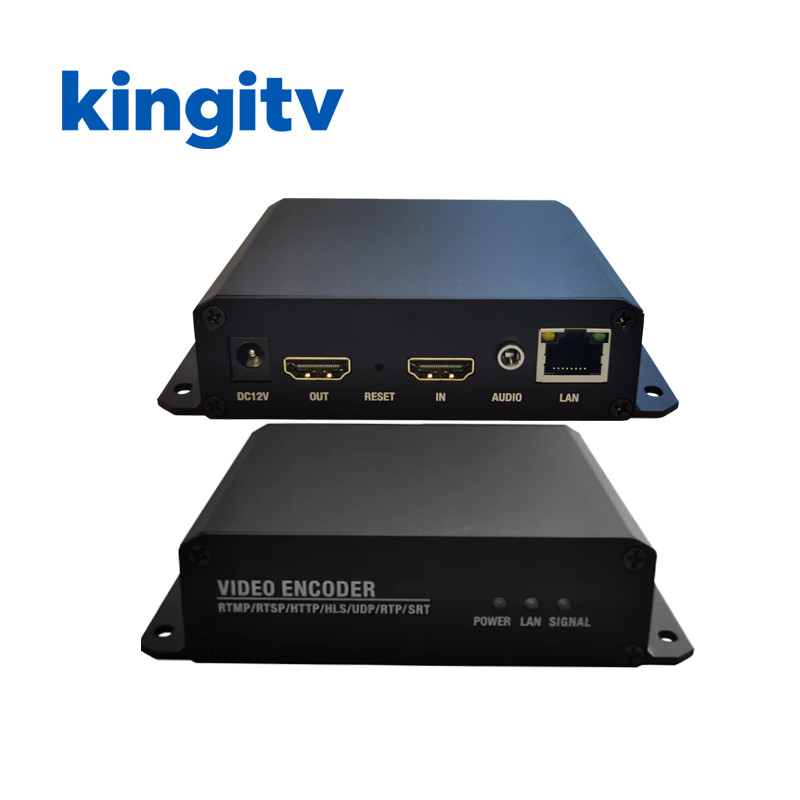 HD loop out Video Encoder HEVC  H265 H264 HD IPTV Streaming Encoder RTMPS IP Video Facebook YouTube 
