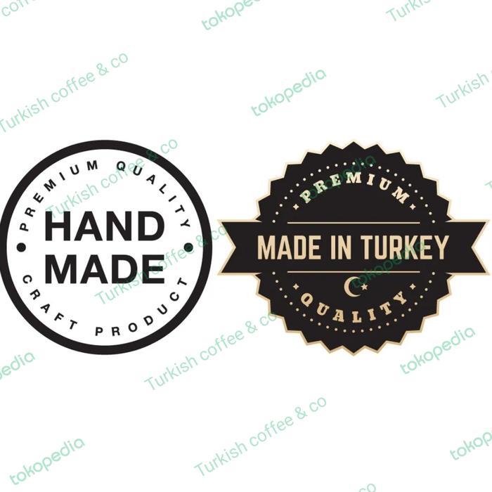 Gelas Tembaga Turki Handmade untuk Kopi Teh Ayran Yogurt Turki