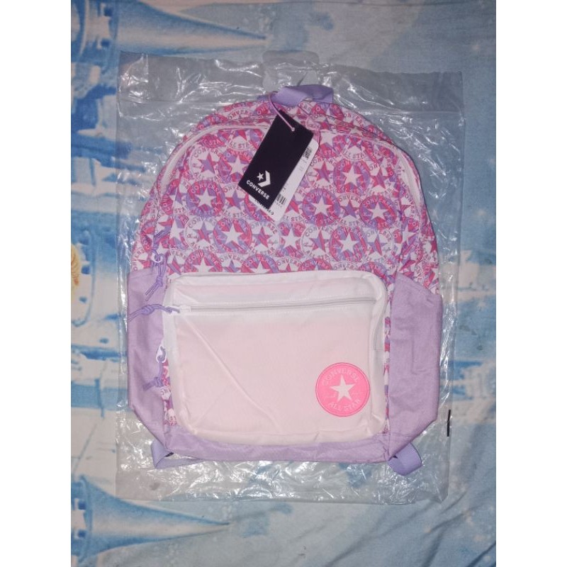 TAS CONVERSE PINK MOTIF STAR