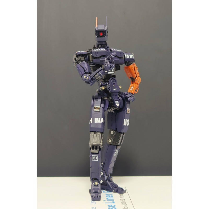 3D Printed Chappie Action Figure Desktop Decoration Model Painted Model Transformable 20cm Toy Model