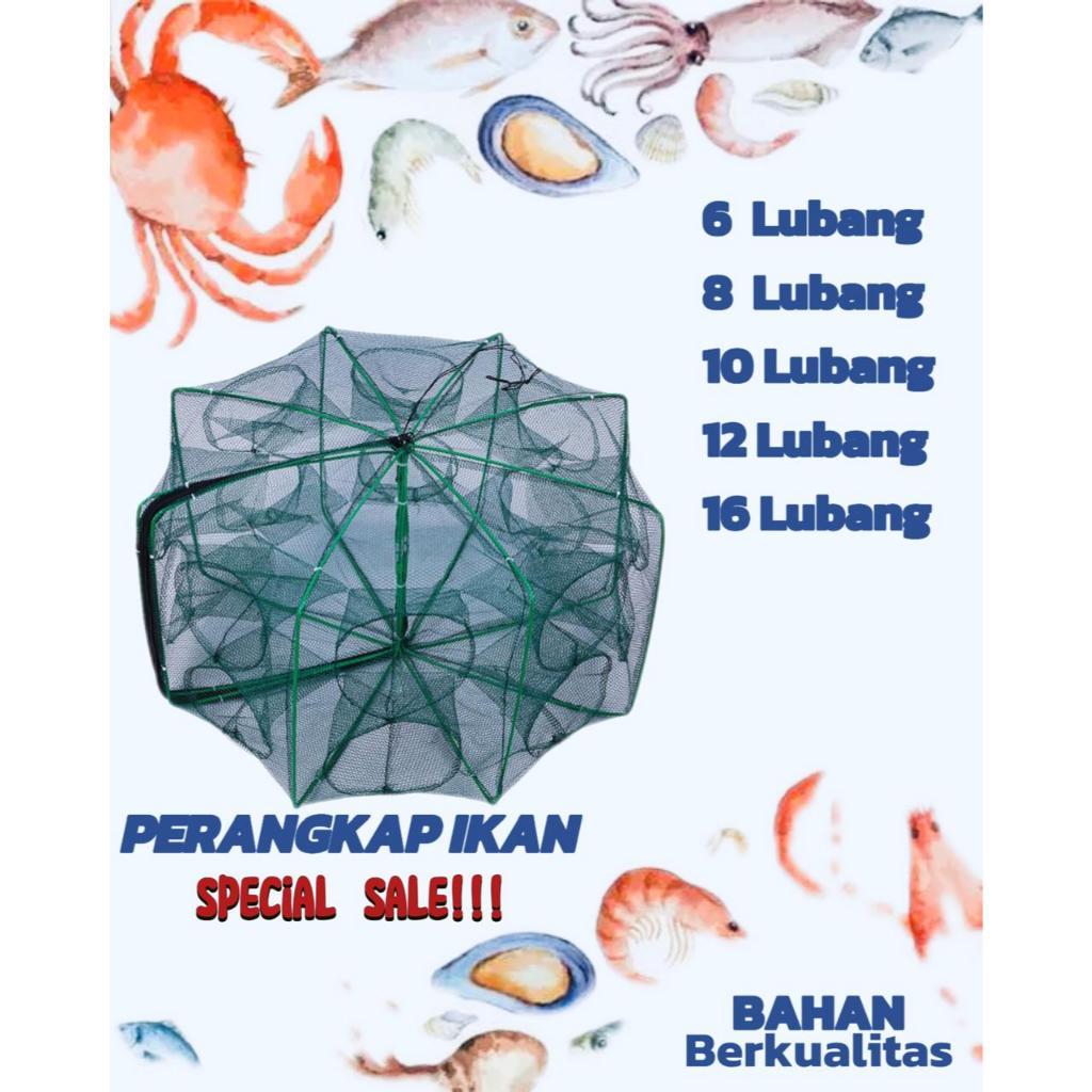 Bubu Perangkap Ikan |Jebakan Perangkap Lipat Udang Kepiting untuk di sungai danau dan laut | alat pe