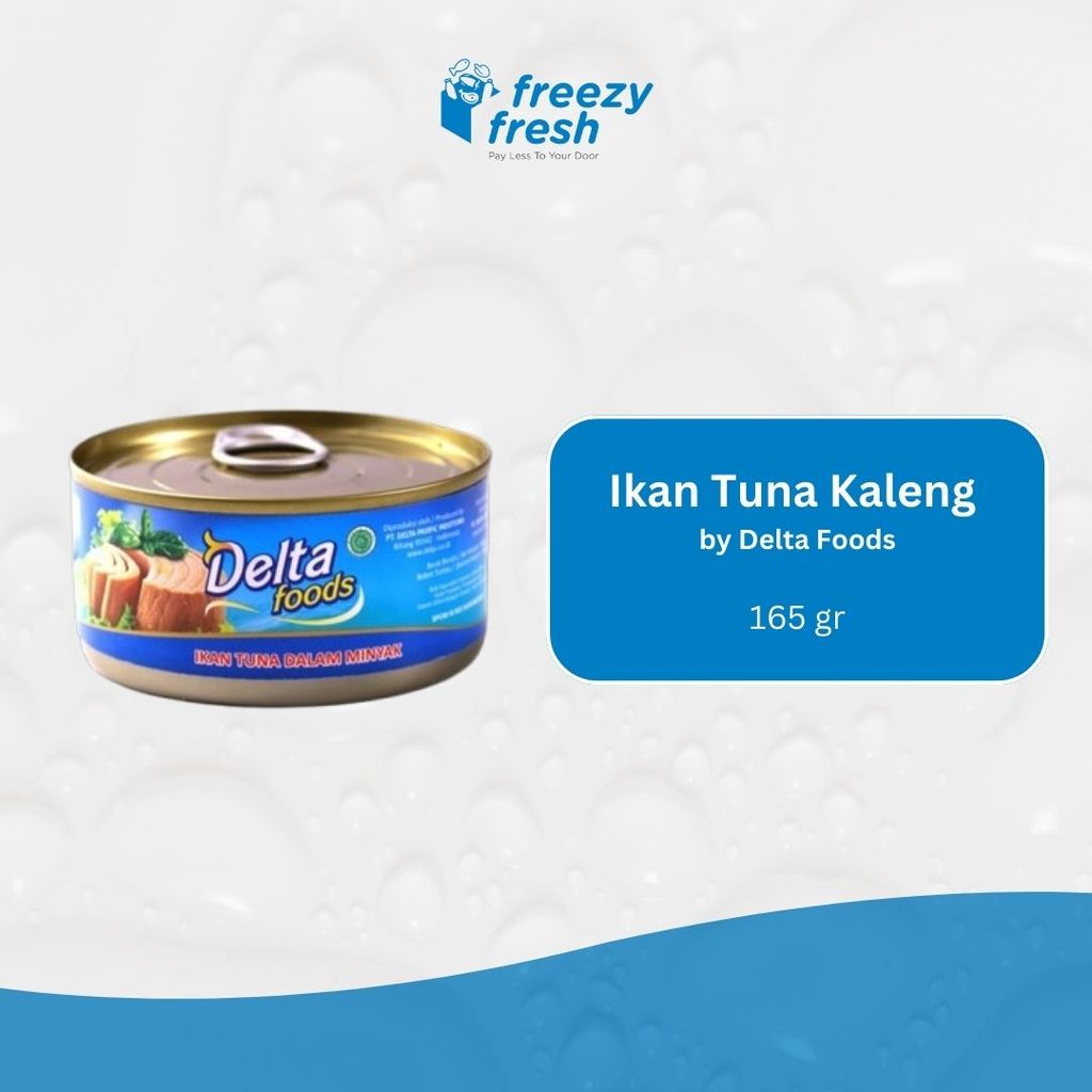 Delta Tuna Kaleng / Ikan Tuna Kaleng 165 gr