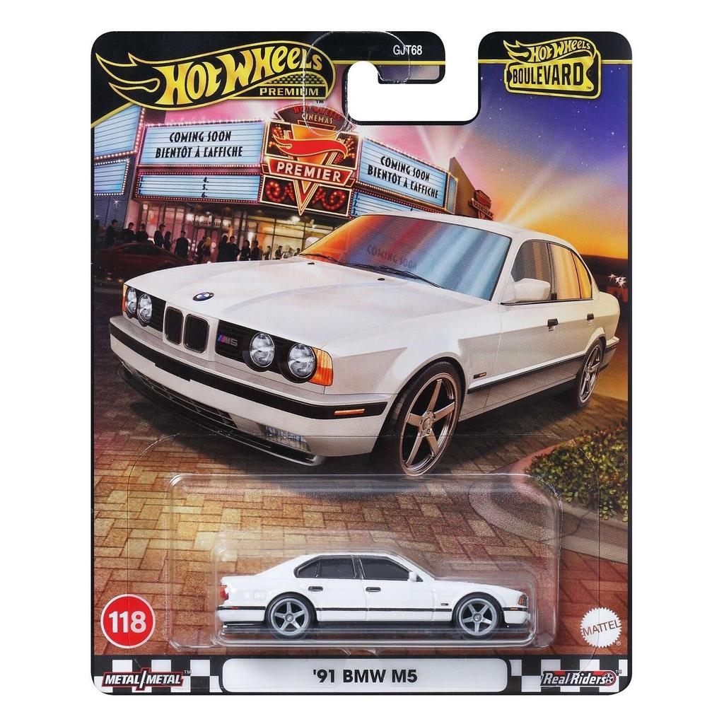 Original In Stock Hot Wheels Boulevard 24 1:64 Mix 1A Bmw M5 Diecast Vehicle Premium Collectible Mod