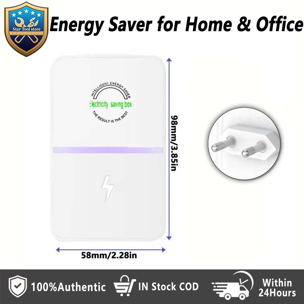 2025 Penghemat Listrik PLN Electric Saver - Kotak Hemat Daya kWh Alat Hemat Listrik untuk Rumah