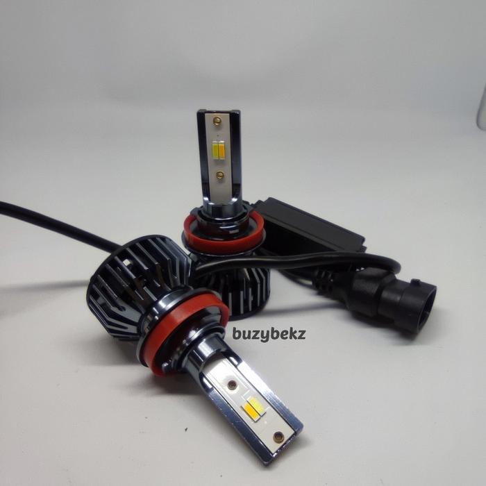 jolly.mart5 LAMPU LED FOGLAMP H11/H8/H16/H9 3 WARNA TRICOLOR PUTIH KUNING 3000K 4500K 6000K MOBIL SE