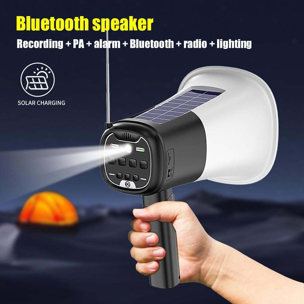 Wireless bluetooth speaker loudspeaker hawker recorng and selling loudspeaker loudspeaker handheld s