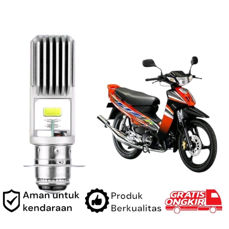 1pcs Lampu depan LED H6 COB motor Yamaha F1z F1ZR Koko