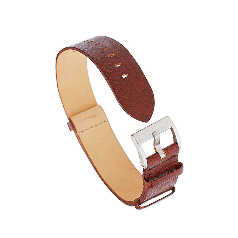 Khaki Field  18mm 20mm Brown  Leather Watch Band Strap