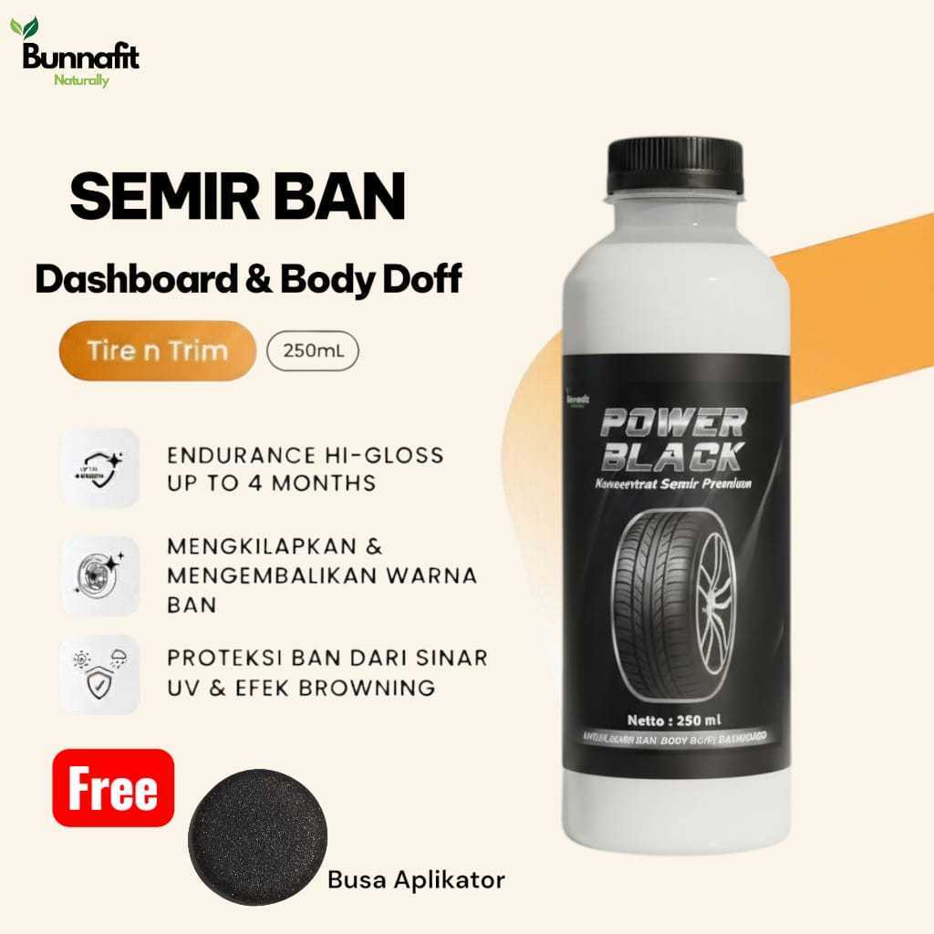 Semir ban penghitam dashboard dan body doff