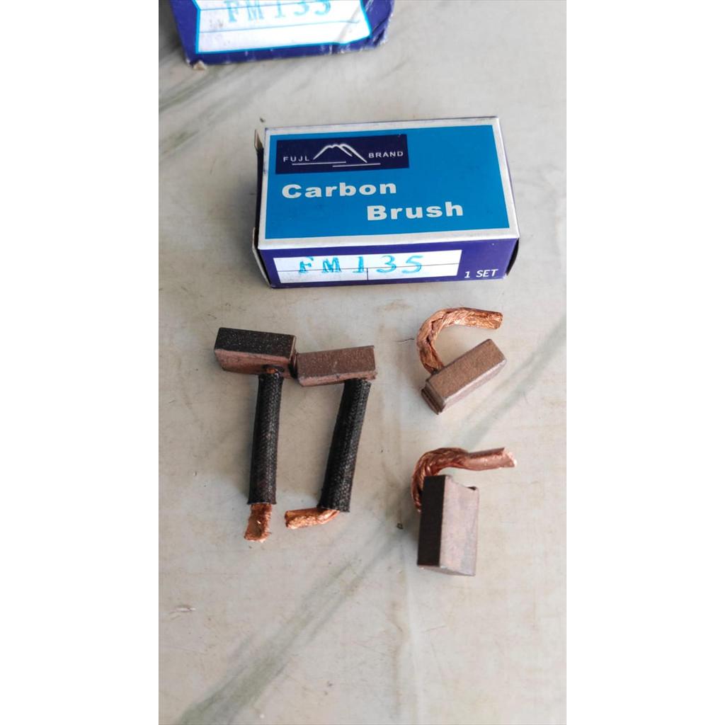 Areng Dinamo Starter Carbon Brush Canter PS125 PS136 Fuji FM135