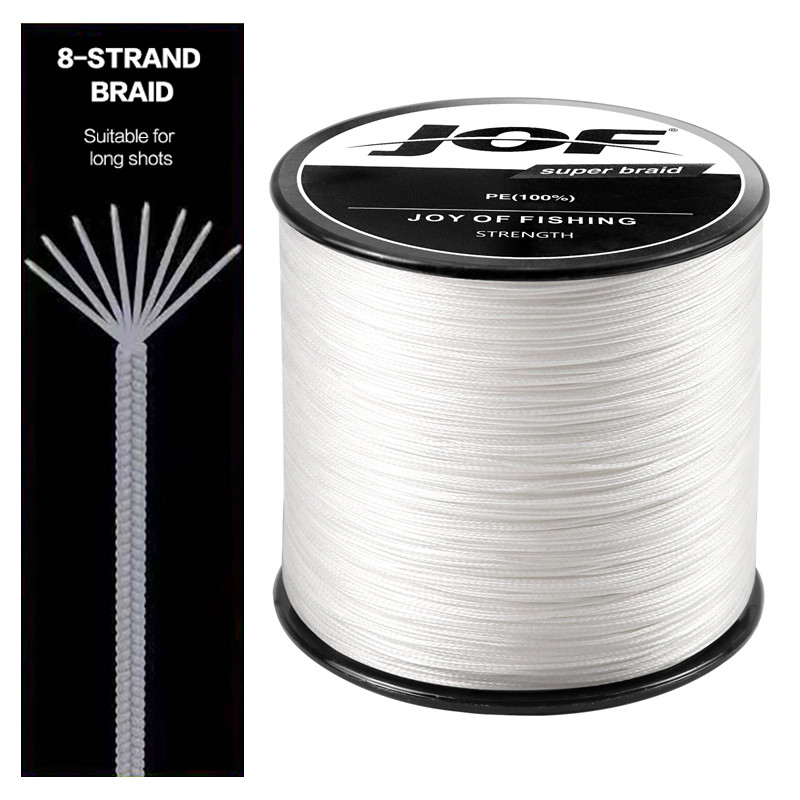 JOF Fishing Line 8 Braided Multifilament Wire Japanese PE 300M 500M1000M Thread Sea Carp 8X Cord Spi