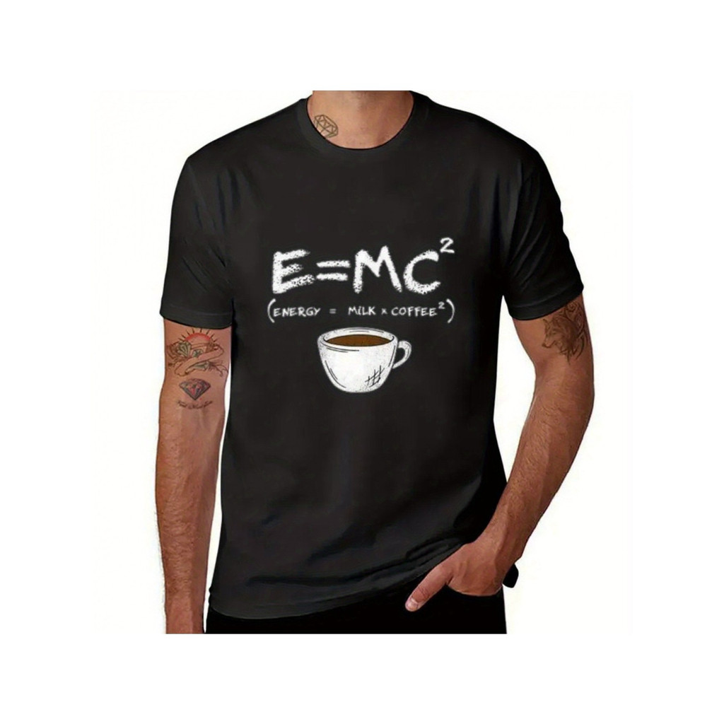 Koleksi Kaos Pria Premium 100% Katun - Desain Unik Matematika Alien UFO Setan Pekerja Malam - Grafis