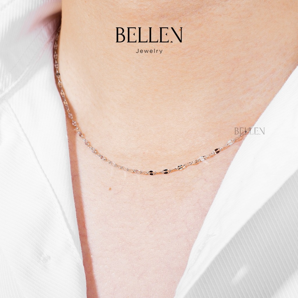 TergacorBellen Kalung Titanium Pria / Kalung Silver Pria 45 CM - EviaTerbaik